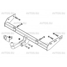 Фаркоп 1118,1117,2190 съемный шар без проводки VAZ-68 Avtos
