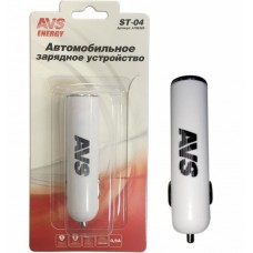 Зарядное устройство под 1 USB 0,9А белое ST-04 A78636S AVS