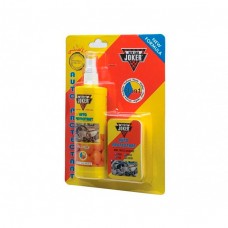 Полироль панели Апельсин салфетка+губка с распылителем 0,25л Joker