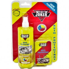 Полироль панели Лимон салфетка+губка с распылителем 0,25л Joker