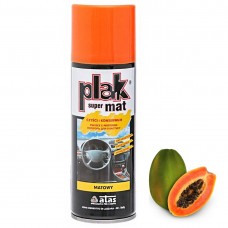 Полироль панели Папайя аэрозоль матовая 200мл Plak