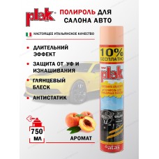 Полироль панели Персик аэрозоль глянец 750мл Plak