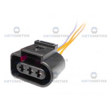 Разъем 3 контакта патрона габаритов и ходовых огней фары 2190 Красн 29 <6935>