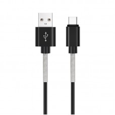 Кабель Type C черный USB 2.0 усиленный TC-361S A40283S AVS