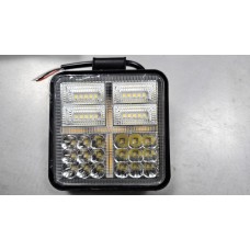 Фара противотуманная ПТФ диодная 42 LED 126W G0023-25мм квадратная 1шт